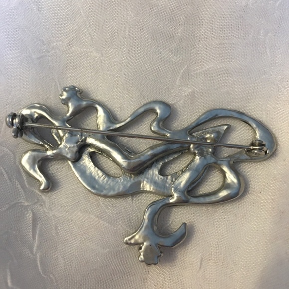 Masquerade brooch - Picture 5 of 7